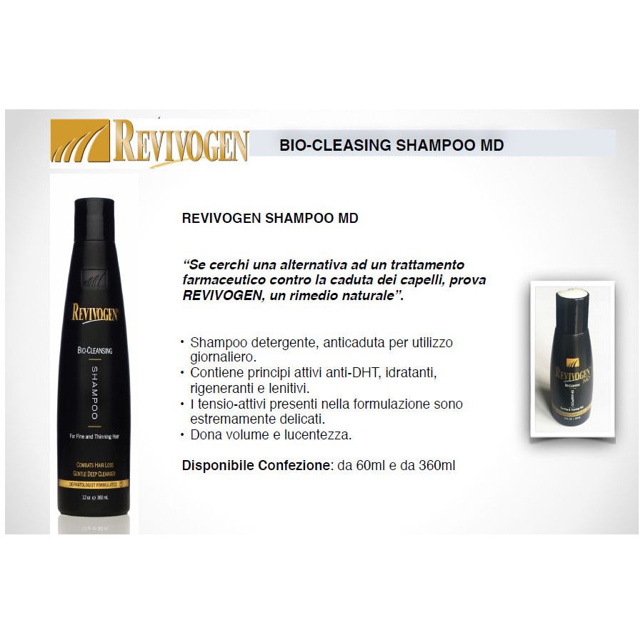 Revivogen Bio Cleansing Shampoo da Viaggio 60 ML