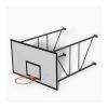 Vivisport Impianto basket fisso, tabelloni in legno, sbalzo 165cm - ART. 4260