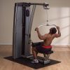 Body-Solid Pro Dual Lat and Mid Row Machine DLAT-SF