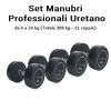 Toorx Set Manubri Professionali Uretano da 4 a 24 kg (Totale 308 kg.- 11 coppie)